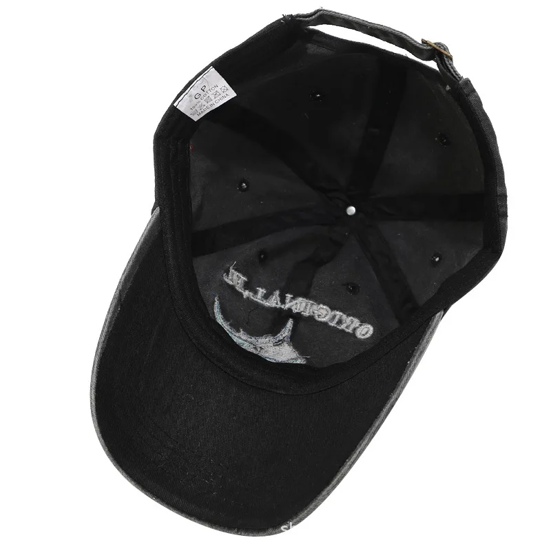 RoxCober Wholesale Washed Cotton Baseball Caps Men Retro Cap Embroidery Casquette Dad Hat For Women Gorras Planas Snapback Hats