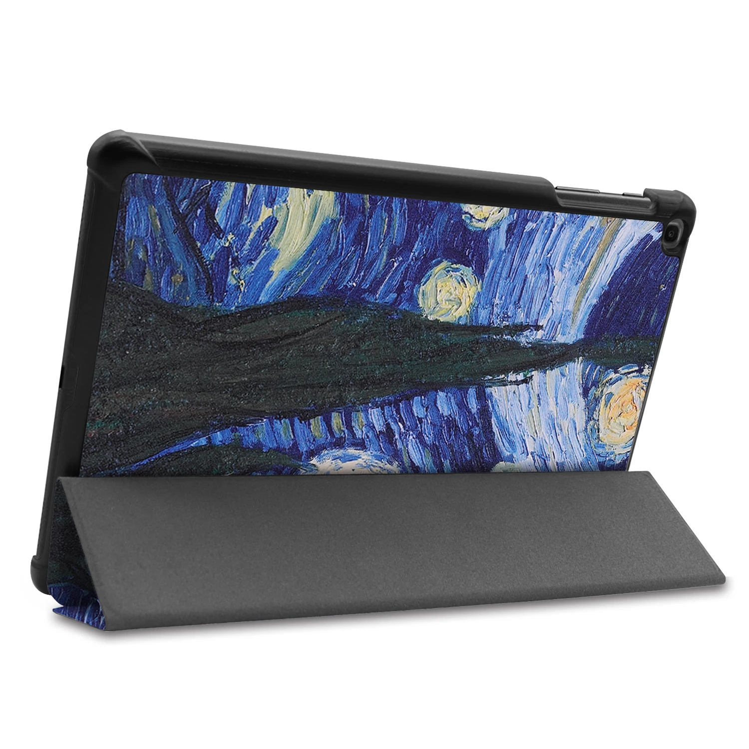 

CYKE Trifold Graffiti Lightweight Tablet Case For Samsung Galaxy Tab a 10.1 T510 T515 2019 Multiple Colour