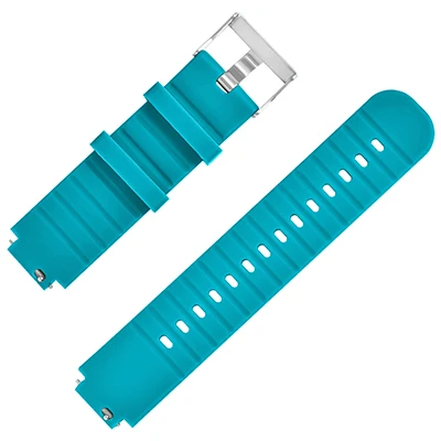 Lake Blue HANGRUI для Xiaomi Huami Amazfit Watch 2/Amazfit Verge 2/A1807 мягкий силиконовый спортивный ремешок на запястье ремешок быстросъемный браслет - Цвет: Lake Blue