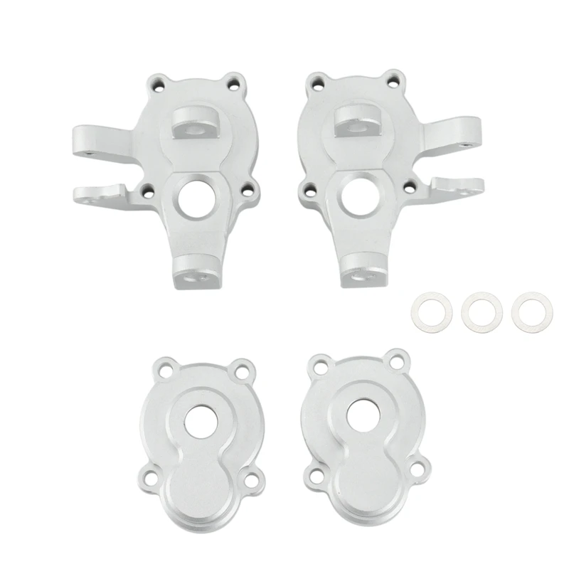 

Metal Front Portal Drive Housing Cover Steering Knuckles for Absima CR3.4 Sherpa CR1.8 Yucatan 1/8 1/10 RC Crawler Car