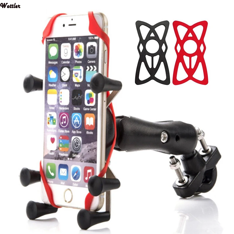 

Motorcycle Phone Holder Motorbike Rear View Mirror Handlebar Mount Stand Support for Mobile Phone Moto Cell Phone Holder Stand
