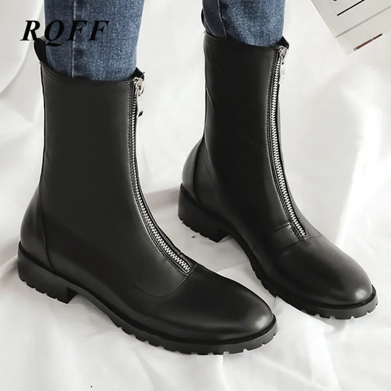 2019 2020 Новинка Сезон осень зима Женские ботильоны модная обувь на квадратном