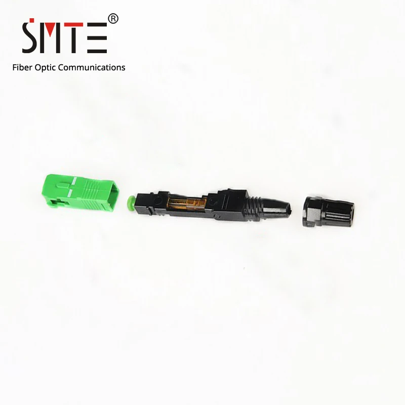 100pcs/lot Splicer SC APC single mode 60mm APCNPFG 8802-TLC/3 XF-5000-0322-3 Fast Connector SC/APC 0.2dB SM fiber optic | Мобильные