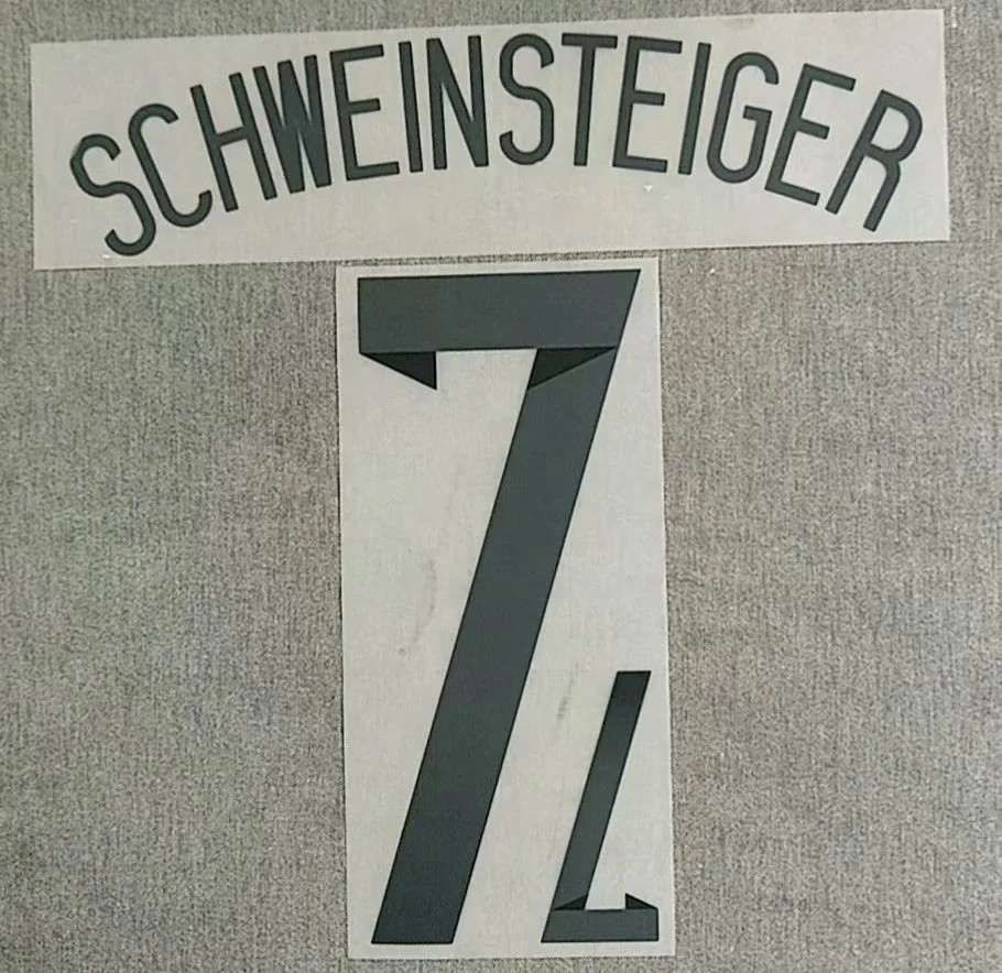 

2014 Klose Nameset Muller Schweinsteiger Printing Soccer Patch Badge