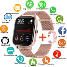 2021 New Full Touch Screen Smart Watch Men Women Sports Multifunction Heart Rate Monitoring Fitness Smartwatch For Xiaomi Huawei