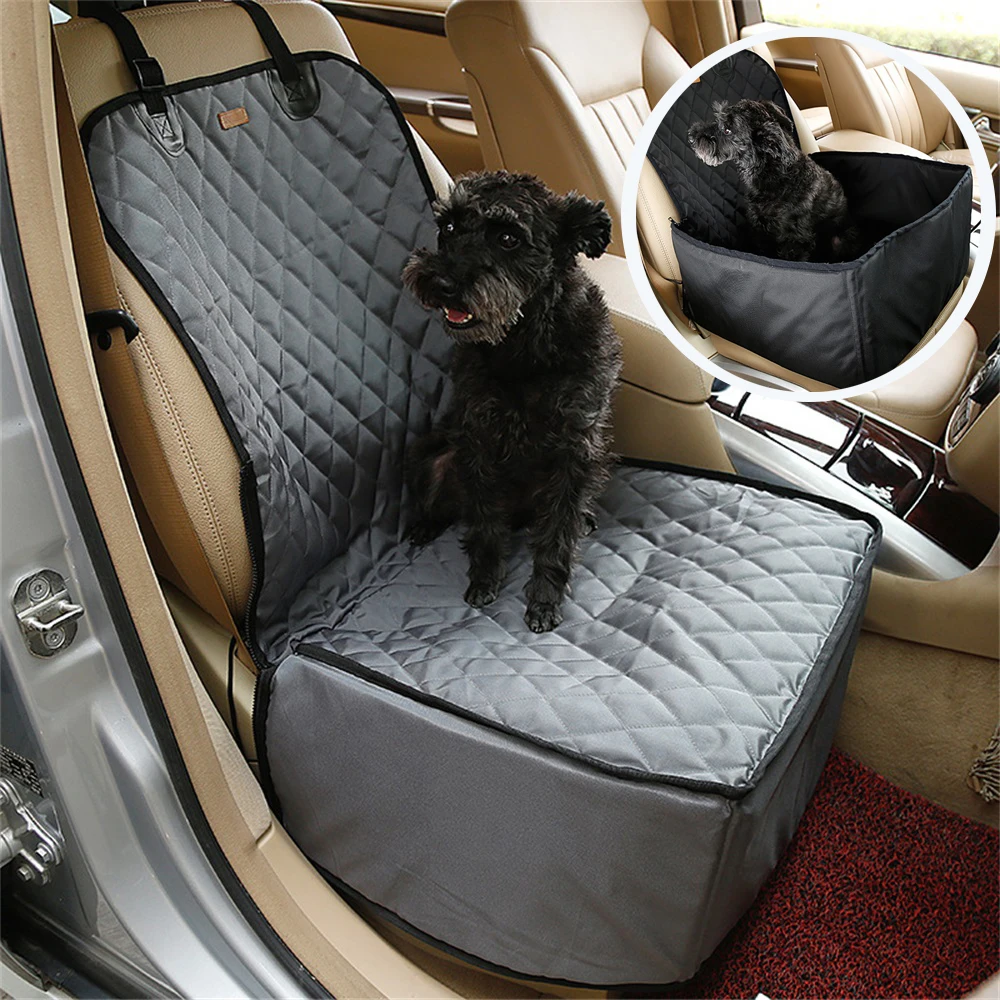 

2 в 1 переноска для автомобиля Собака сиденья Водонепроницаемый складной коврик для отдыха на открытом воздухе может использоваться как ком...