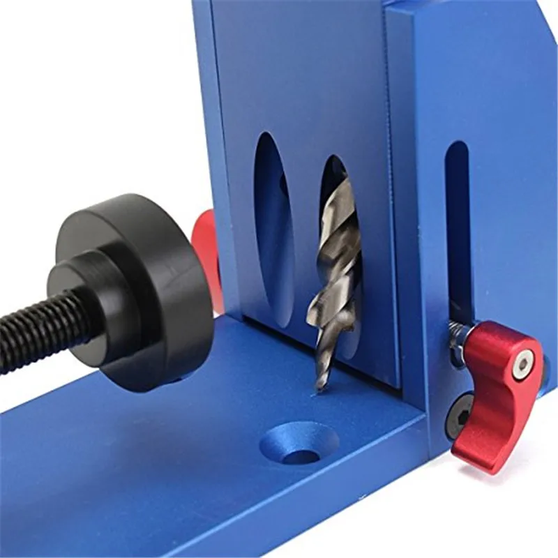 Карманный Набор для зажима отверстий мини направляющая дрели с шаговым сверлом 9