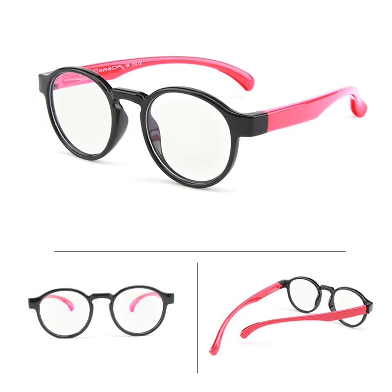 Синий светильник детские оптические очки женские оправа силиконовые для детей