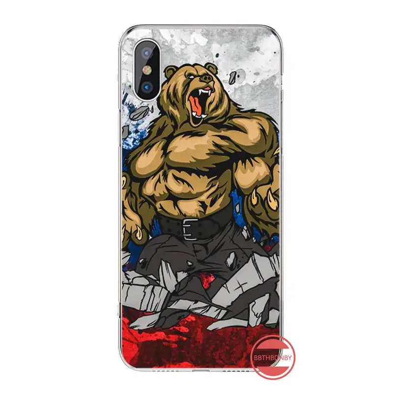 

Russian Flag bear eagle flag pattern luxury protective Phone Case For iphone 12 5 5s 5c se 6 6s 7 8 plus x xs xr 11 pro max