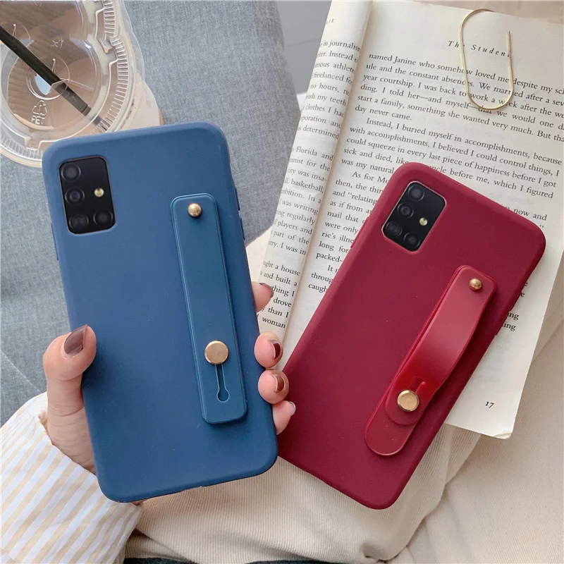 Силиконовый чехол с ремешком на запястье для xiaomi redmi note 7 8 6 pro 5 plus 6a 5a mi 9 a2 lite se a1 a3 9t