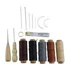 Кожаные товары ручной работы, набор для ручного шитья, посылка для кожевенного ремесла, инструменты для кожевенного ремесла, набор для ручного шитья кожи