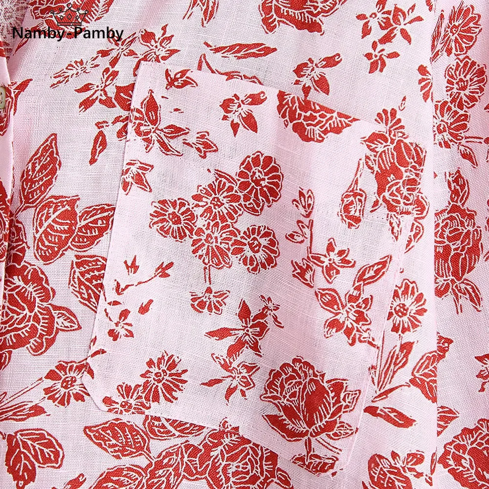 

2021 Summer Women Long sleeve Print TurnDown Collar Single Breasted slim Shirt Female streetwear Shirts Ladies casual Shirt