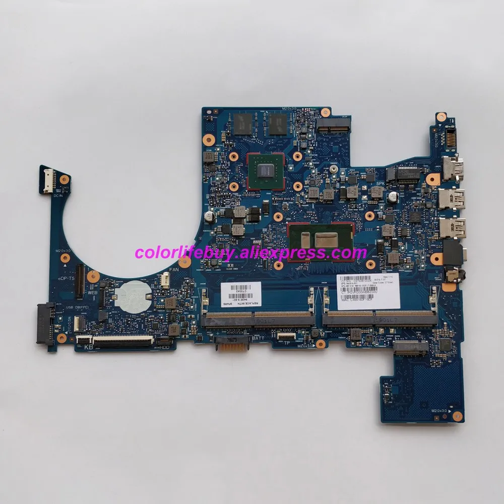 

Genuine 940819-601 6050A2923801-MB-A01 w MX150/2GB GPU i7-8550U CPU Laptop Motherboard for HP Envy 17-AE Series NoteBook PC
