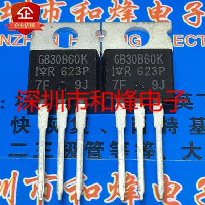 

Original 5PCS/ 2N0807 GB30B60K 3PN0403 IPP100N04S3-03 TO220 TO-220
