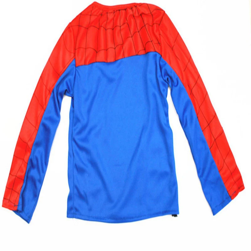 Красный маскарадный костюм Человека-паука для детей комплекты одежды детский на