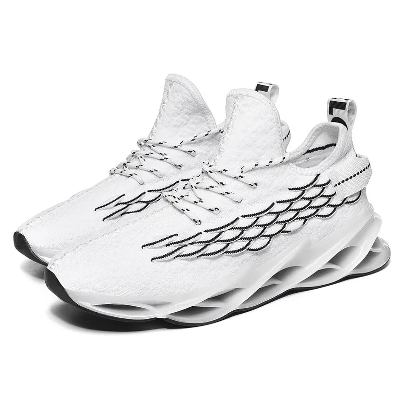 

Мужские кроссовки для бега, тенниса, спортивной обуви, мягкие трикотажные носки без шнуровки