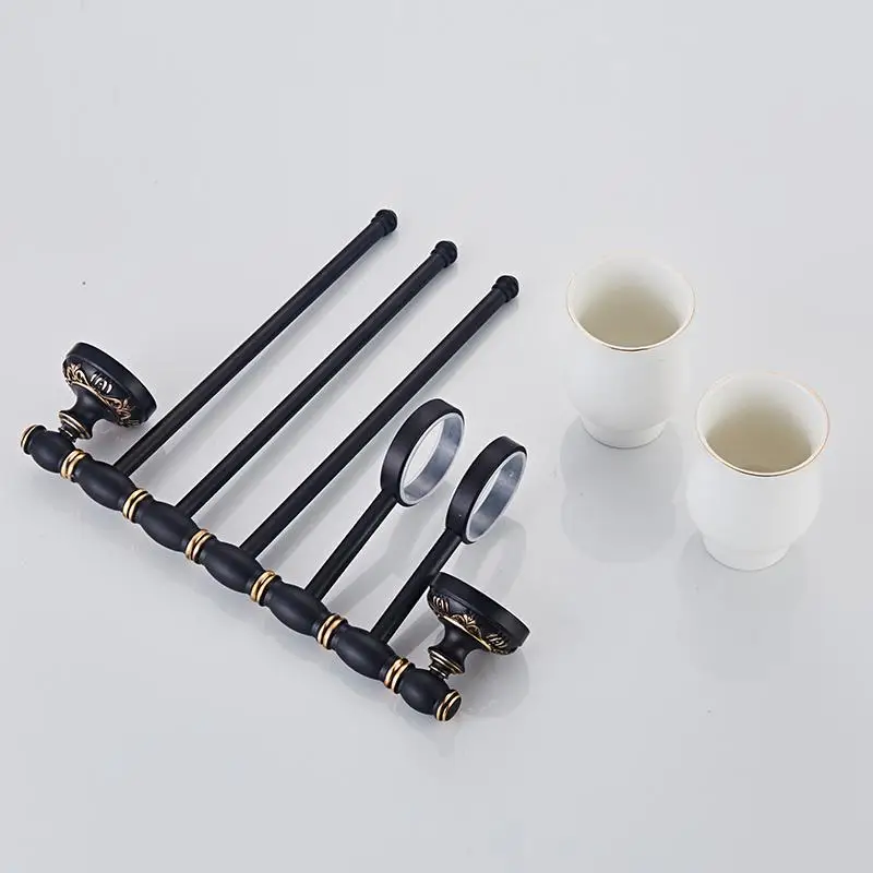 Storage Shelf 360 Degree Rotation Towel Bars Home Rack Bathroom Organizer Hardware Accessory | Обустройство дома