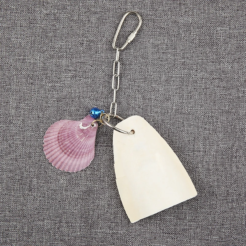 

Cute Parrot Cuttlebone Realistic Creative Parrot Chew Toy Bird Cuddle Bone with Shell Training Chew Molar Toys