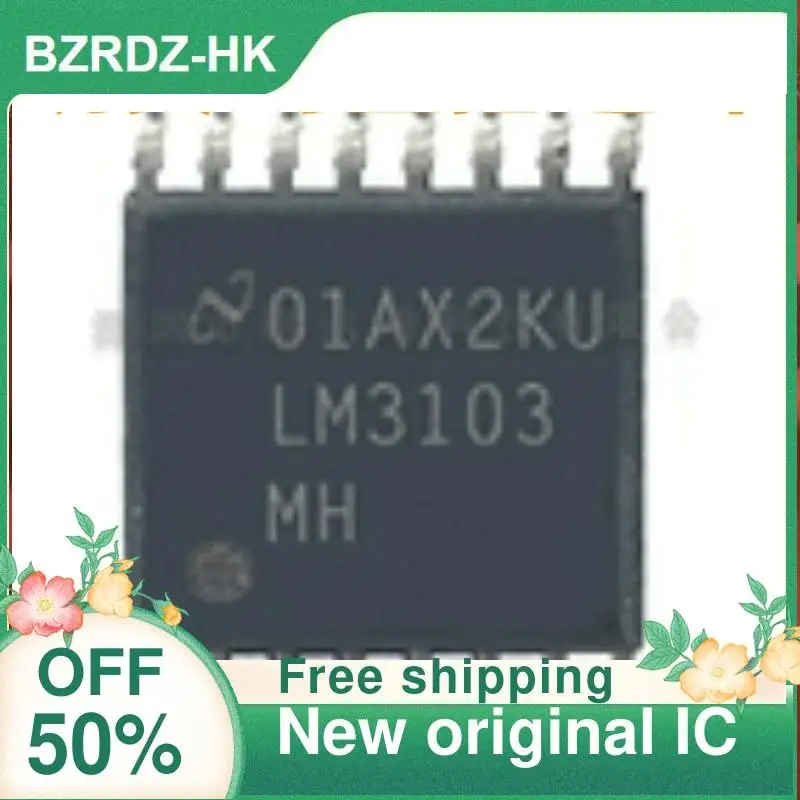 

Бесплатная доставка 2 шт./лот lm3103mhx HTSSOP16 LM3103MH новый оригинальный IC