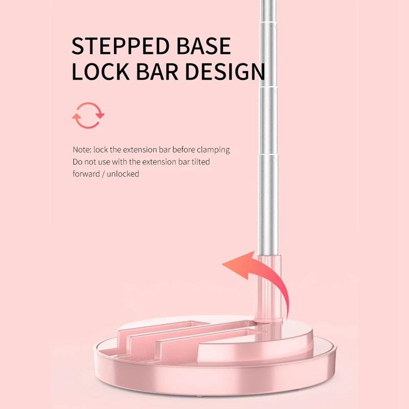 

Beauty Fill Light Mobile Phone Live Fill Light Folding Telescopic Portable Desktop Mobile Phone Holder Ring Light