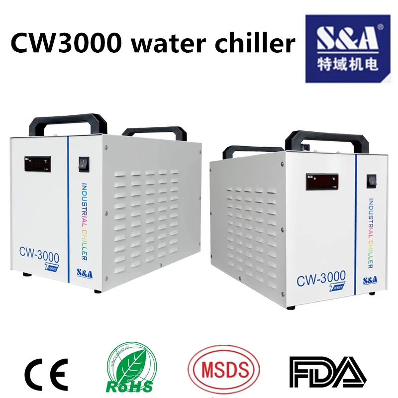 Доставка для станка CW3000 лазерного гравировального охлаждающая настольная