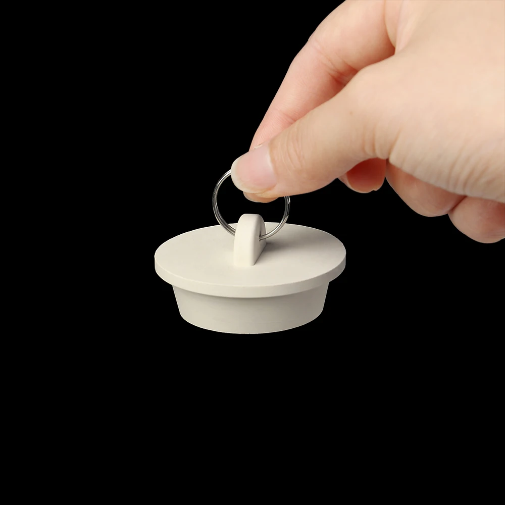 Rubber Leakage-Proof Washroom Kitchen Bathtub Stopper Round Floor Sewer Drain Plug Sink Drainage Cover Bathroom Supplies | Обустройство