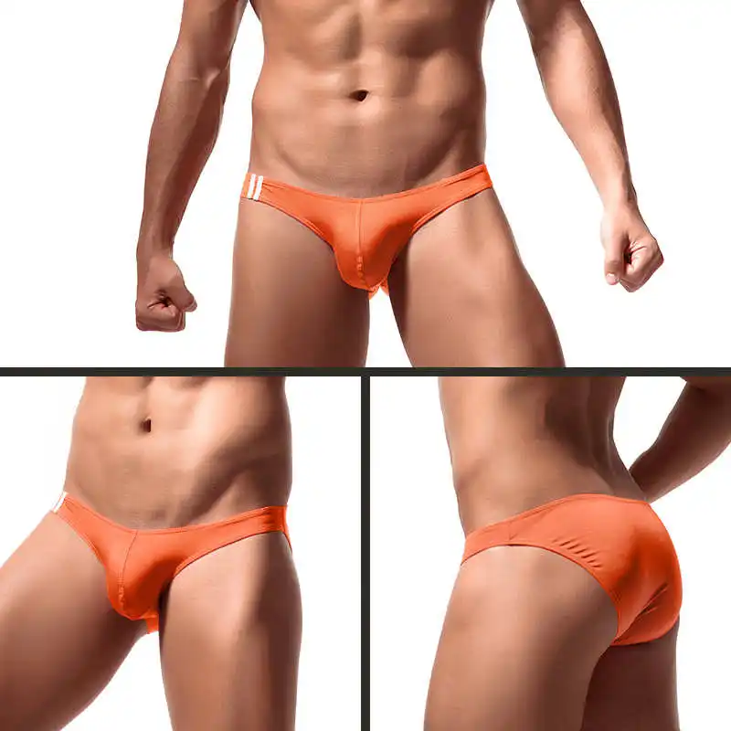 Сексуальное мужское нижнее белье трусы гей бикини бандаж Hombre Cuecas дышащие