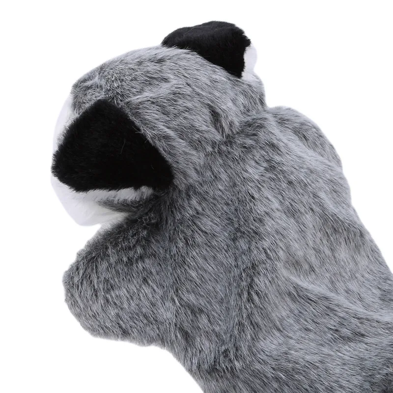 Большая Волчья Форма Мягкая ручная кукла детские животные Забавные куклы