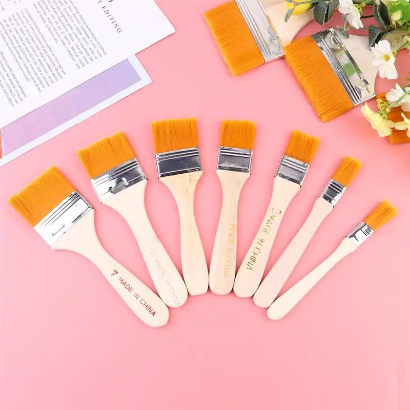 12 шт./компл. нейлоновые кисти для нанесения краски многофункциональные барбекю