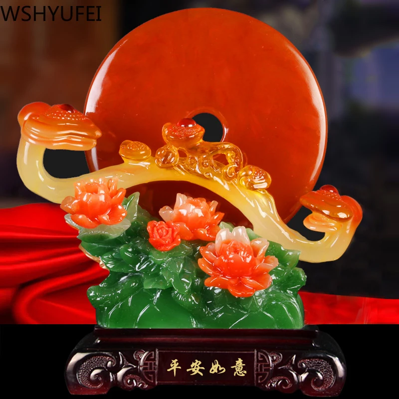 НОВАЯ безопасная Пряжка Ruyi украшение благоприятные подарки Гостиная Кабинет