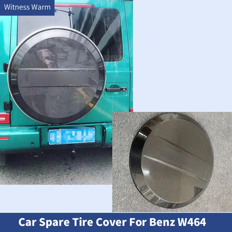 

W464 G Class G500 G65 углеродное волокно Автомобильная запасная крышка шины для Mercedes Benz W464 G55 G65 G63 Декор багажника комплект для тюнинга кузова автомобиля