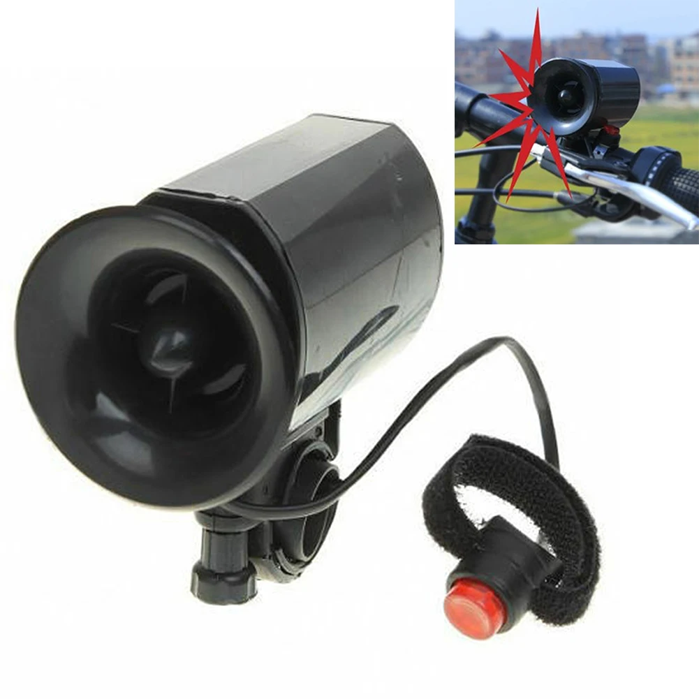6 звуковая велосипедная супер Громкая Электронная сирена звуковой сигнал