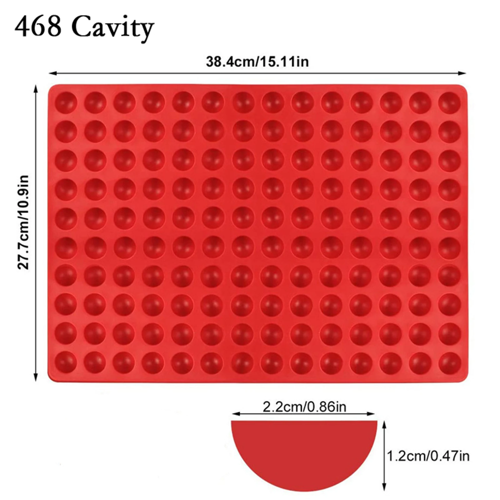 468 полость мини круглая силиконовая форма для шоколадных капель собак леденцы