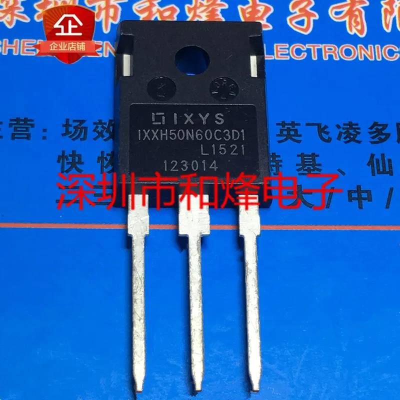 (5 шт.) IXXH50N60C3D1 TO 247 600V 50A / K50T60 IKW50N60T IRFPG42 IXGH25N100A 1000V 25A 247|Интегральные схемы| |