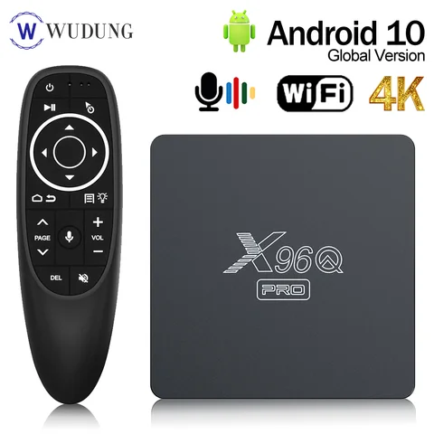 2023 X96Q PRO Новая Приставка Smart TV Android 10 Allwinner H313 X96Q PRO 2,4 GWiFi 4K HD телеприставка PK X96Q X96 mini
