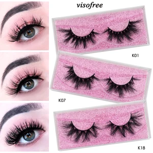 Ресницы Visofree, норковые 3D ресницы, искусственные ресницы, эффектные норковые ресницы, макияжные ресницы, объемные норковые ресницы многоразового применения