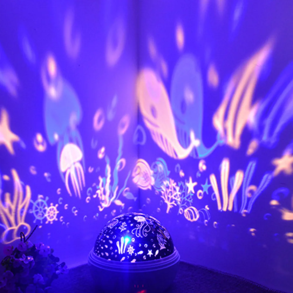 Вращающийся Ночник проектор вращающийся звездное небо звездный мастер дети