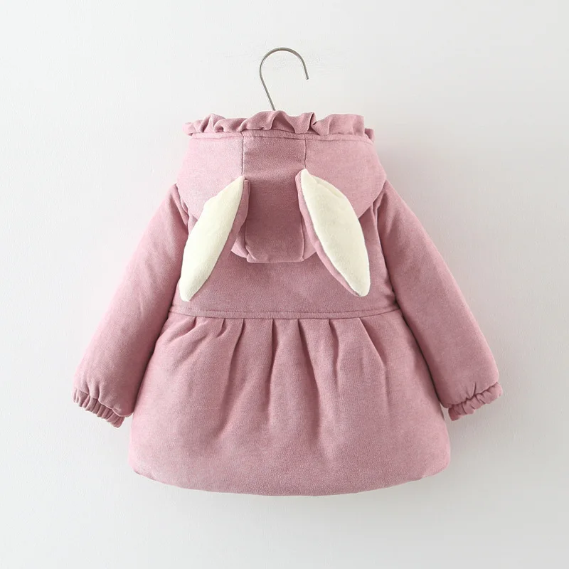 Детская зимняя куртка 2019 г. новое однотонное вельветовое хлопковое пальто с