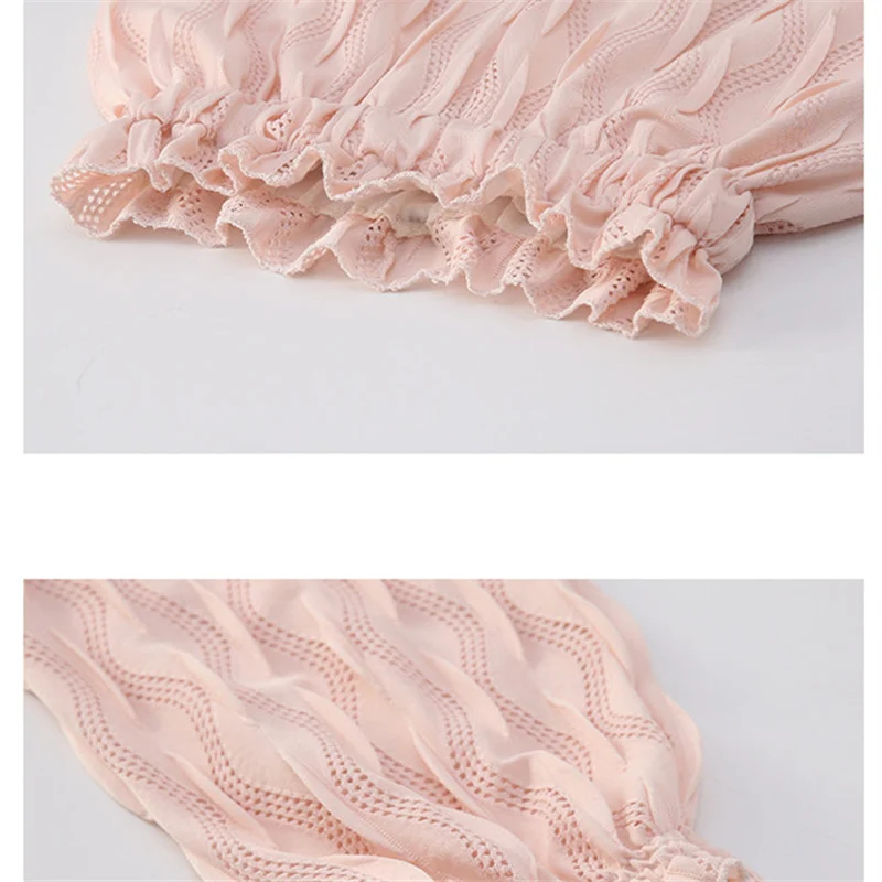 

Casual Pants For Girl Ruffles Lace Teenager Spring Hot Summer Thin Cool Anti-Mosquito Pants Children's Clothing 6 8 10 12 14Yrs