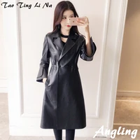 2021 women spring genuine real sheep leather jacket r8