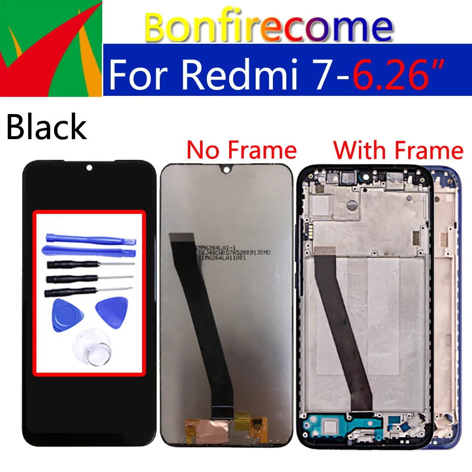 6 26 &quotОригинальный дисплей для Xiaomi Redmi 7 ЖК с сенсорным экраном и дигитайзером