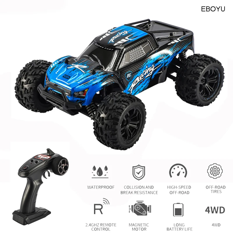 

JJRC Q122A Q122B RC Car 1:16 Scale 2.4G RC Racing Car 4WD Climbing Car High Speed Drift Anti Collision RC Off Road Cars Toy RTR