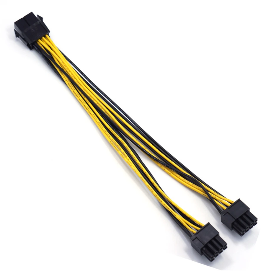 GPU Molex 6pin / 8pin PCI Express 2 x двойной PCIe (6 + 2) 8 штыревой материнская плата Графика видео