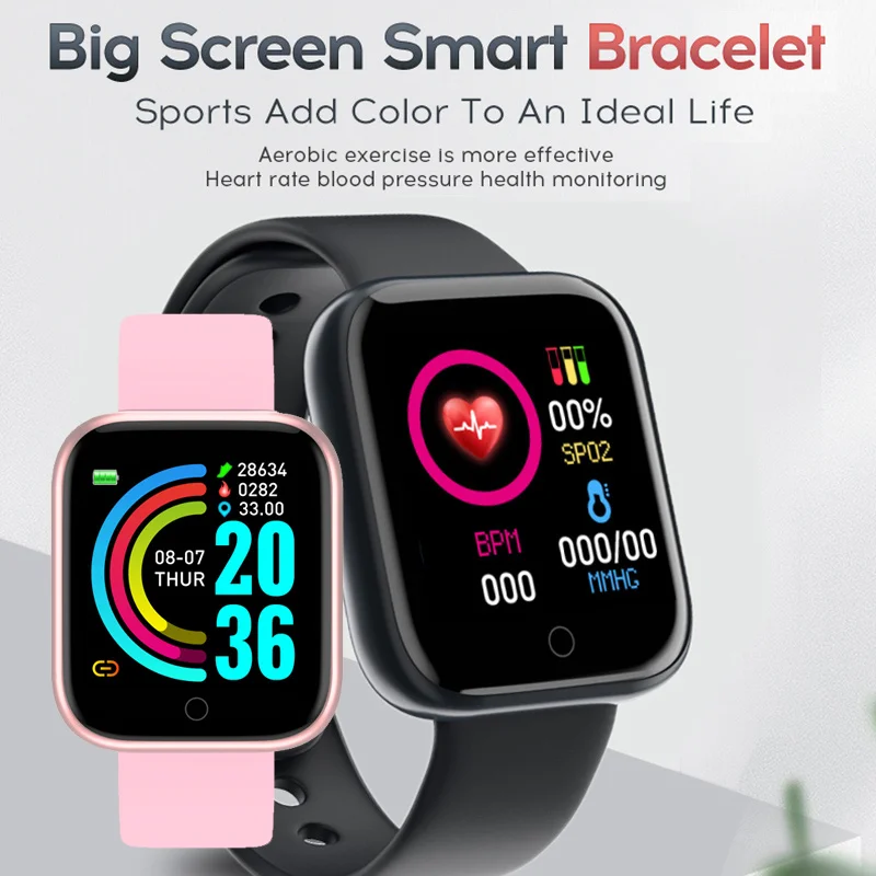 

Sport Bluetooth Smart Watch Men Waterproof Fitness Tracker Smart Bracelet Blood Pressure Heart Rate Monitor Smartwatch Android I