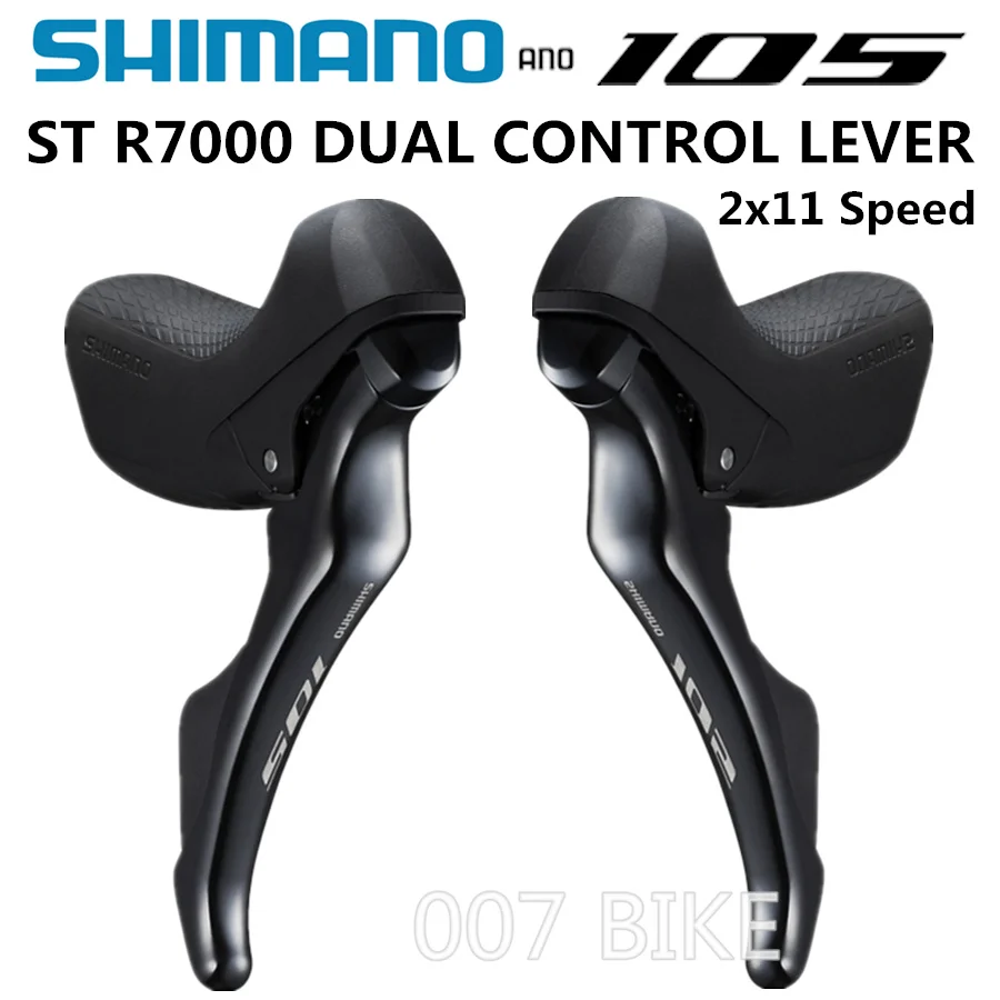 SHIMANO 105 ST 5800 R7000 двойной рычаг управления 2x11-скоростной переключатель 105 5800 дорожный велосипед R7000 переключатель 22s - Цвет: R7000 A pair