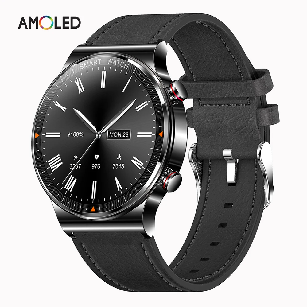 

Смарт-часы с фитнес-трекером (46 мм, черный)