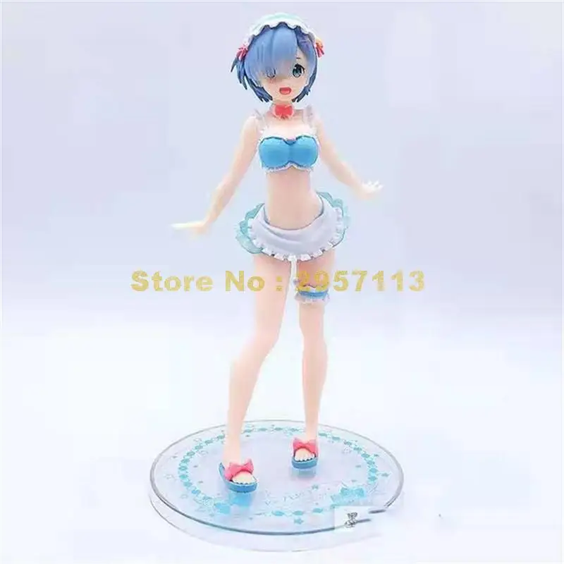 Аниме re: жизнь в другом мире от zero rem бикини служанки Косплей фигурка коллекция