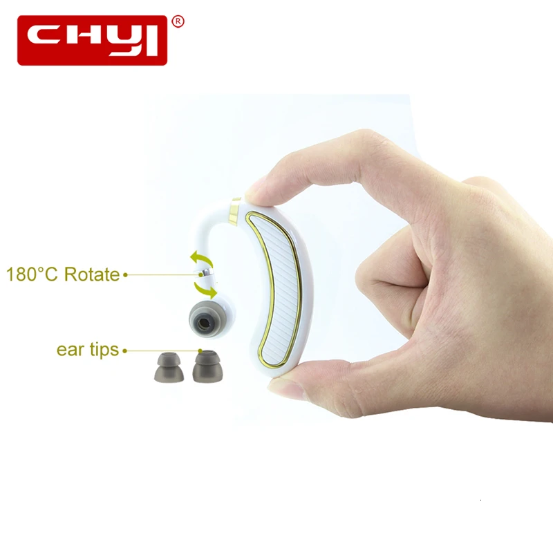 Wireless Earphone Bluetooth 4.1 Earbuds Over the ear Monaural Headset Waterproof Sport Handsfree for All Phone |