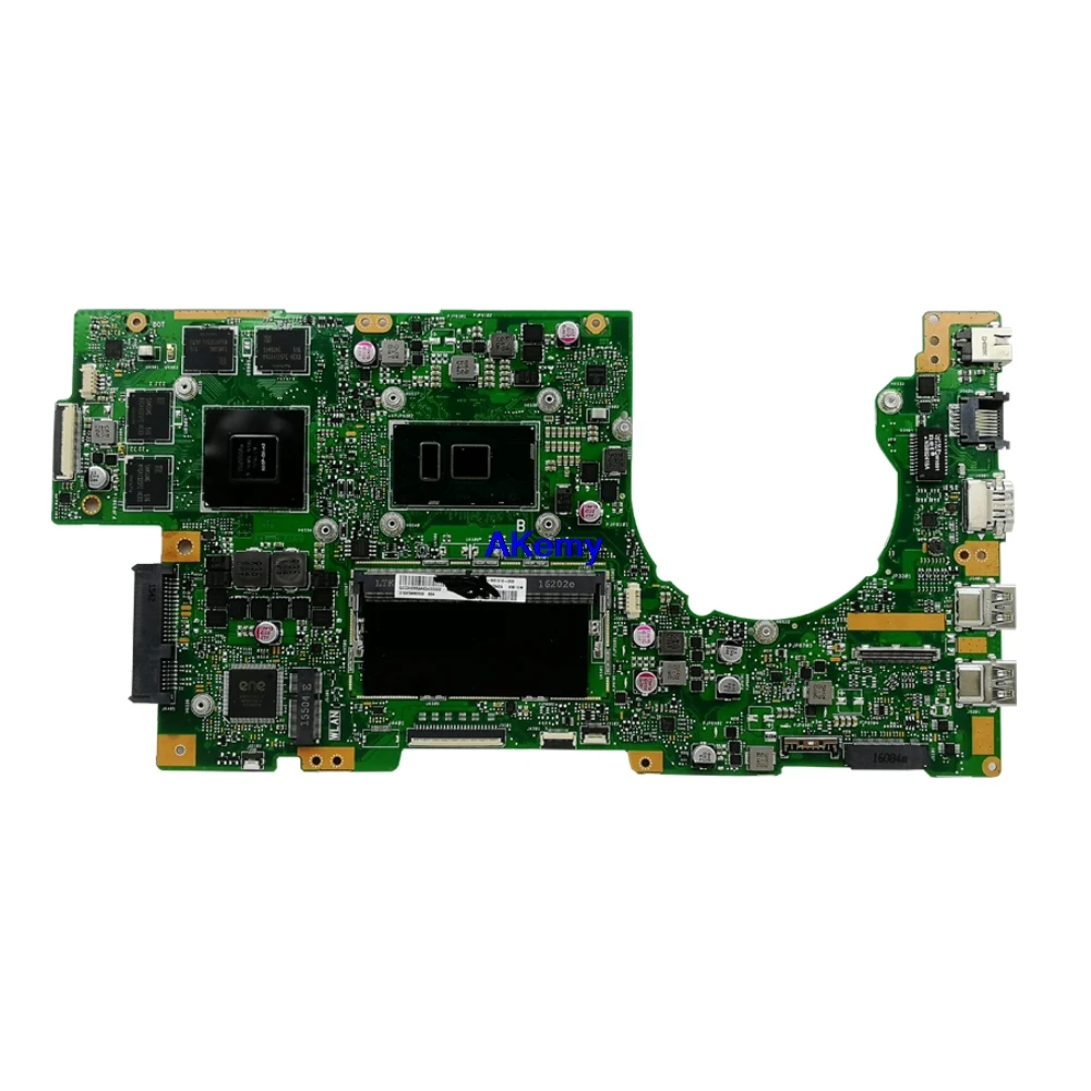 K501UW материнская плата для ноутбука ASUS K501UXM K501UQ K501U оригинальная материнская плата DDR4 8G-RAM I5-6200U GTX960M