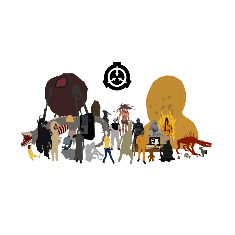 Головоломка SCP 173 с головой сирены scp-166 049 3166 Чумного доктора Стройный человек Пазл